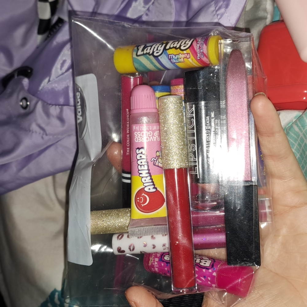 Lip gloss and chapstick variety